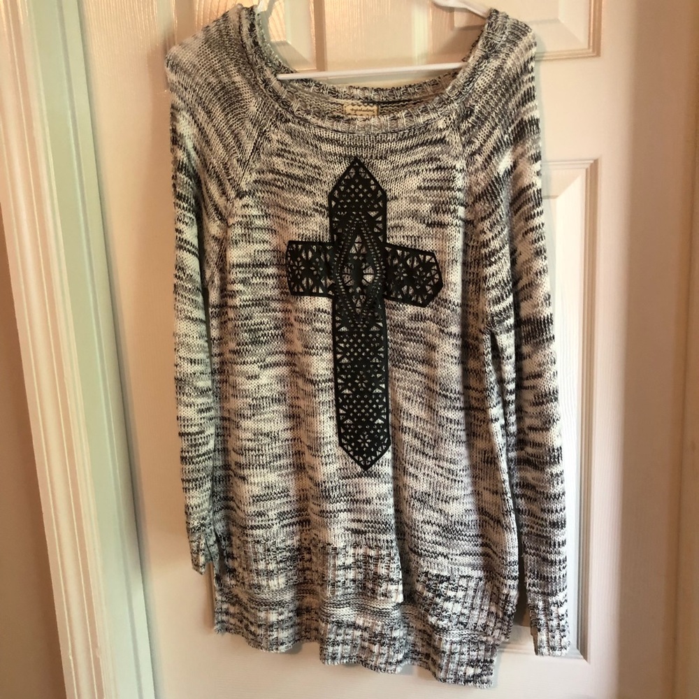 Cute cross sweaters!